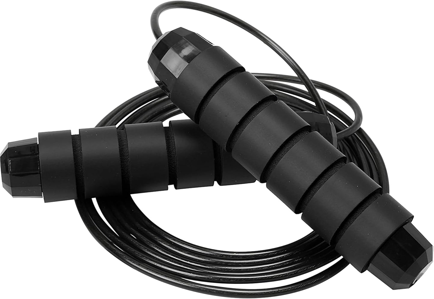 Adjustable Jump Rope for Workout - All-Purpose Exercise Jump Rope Kids & Adults Love with Tangle-Free, Comfortable Foam Handles - Best Sing, Cardio & Endurance Training