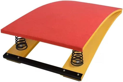 Gymnastics Springboard, Wood d Heavy Duty Elastic Board for Adults Competition/Athletics Jumping Boards Flips/High Jump Assist Equipment,Green,60X120X26cm