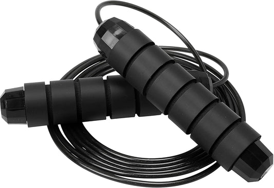 Adjustable Jump Rope for Workout - All-Purpose Exercise Jump Rope Kids & Adults Love with Tangle-Free, Comfortable Foam Handles - Best Sing, Cardio & Endurance Training