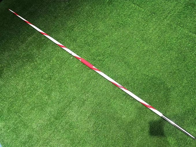 Red & White Adult Men, College, and High School Boy's 800 Gram 85 Meter Track & Field  for Competition atletics  Throwing